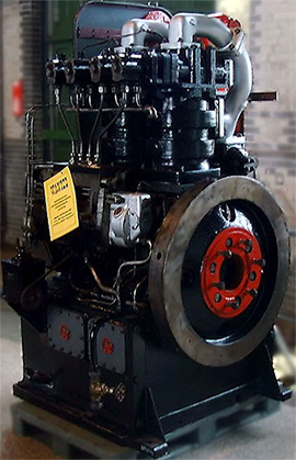 Meier Mattern stoommotor van werkspoor