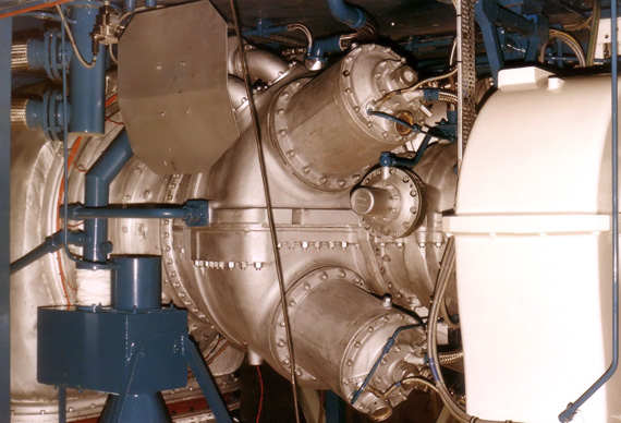 De gasturbine