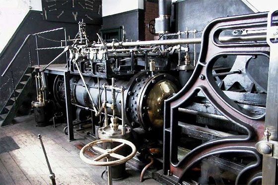 Een Merkwaardige Stoommachine uit 1856