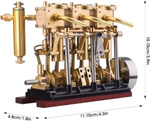 3 Cilinder Stoommachine Triple expansiemachine