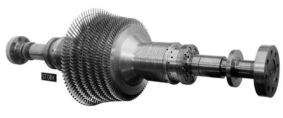 De gasturbine