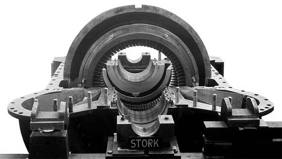 De gasturbine