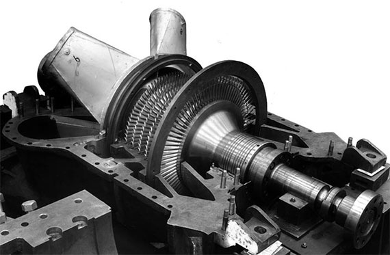 De gasturbine
