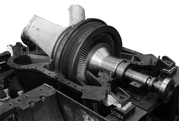 De gasturbine