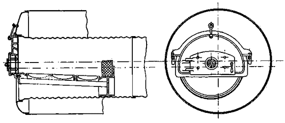 dwarsdoorsnede van de ketel