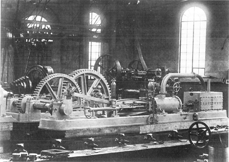 Drijfwerk, in Werkplaats of Fabriek