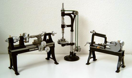 Model stoommachines van verschillende bouwers